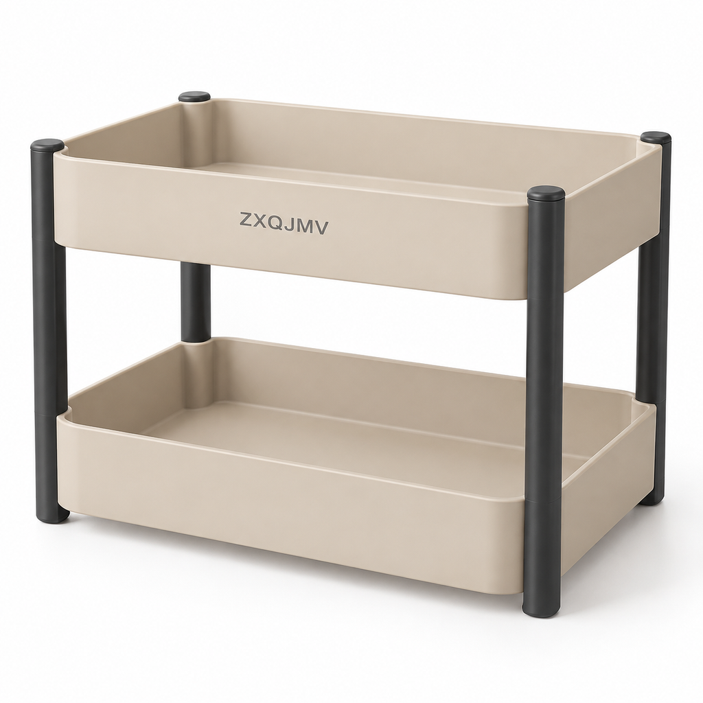 ZXQJMV Two-Tier Countertop Organizer