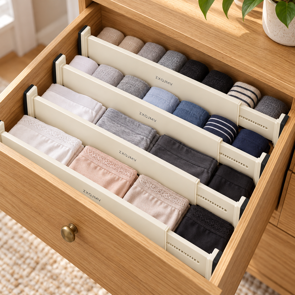 ZXQJMV Modular Drawer Divider Set