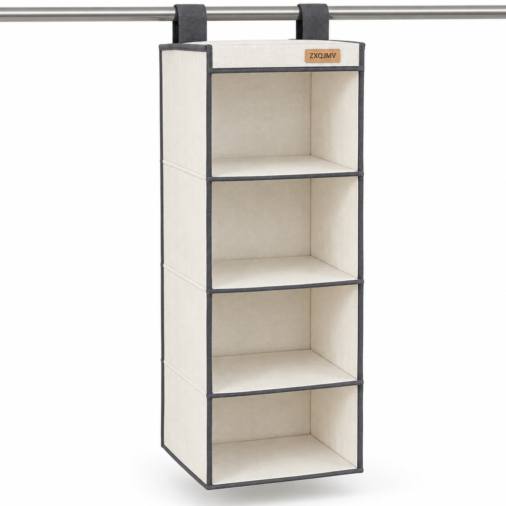 ZXQJMV Structured Hanging Closet Organizer