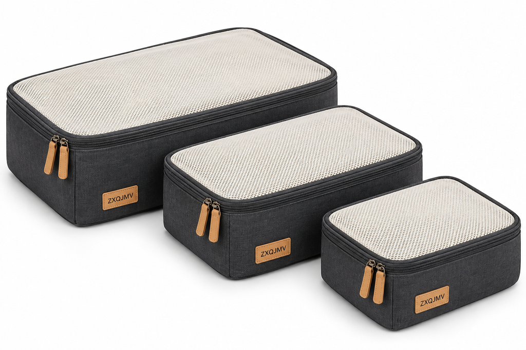 ZXQJMV Three-Piece Packing Cube Set